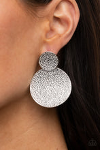 Load image into Gallery viewer, Paparazzi Earrings ~ Refined Relic - Silver
