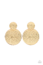 Load image into Gallery viewer, Paparazzi Earrings ~ Refined Relic - Gold
