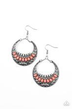 Load image into Gallery viewer, Paparazzi Earrings ~ Crescent Couture - Orange 
