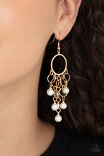 Load image into Gallery viewer, Paparazzi Earring ~ When Life Gives You Pearls - Gold
