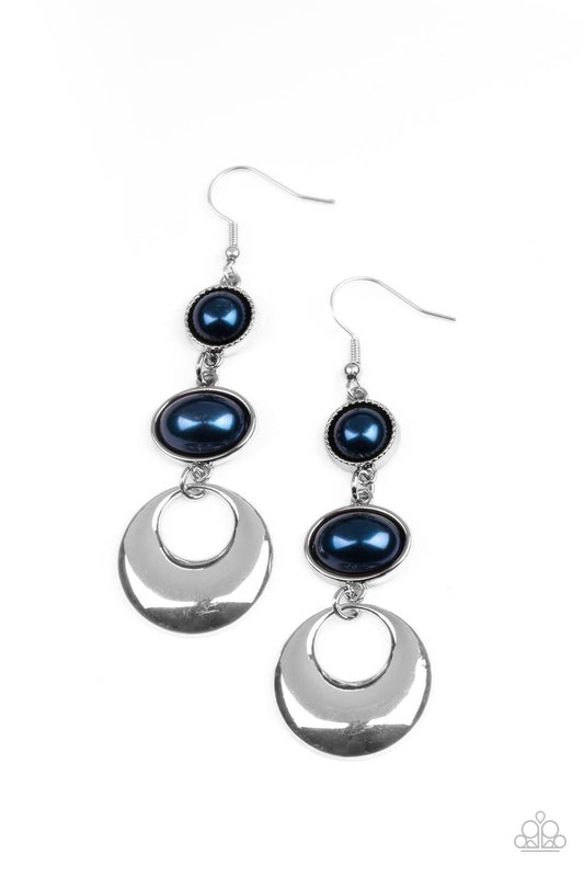 Paparazzi  Bubbling To The Surface Blue Earring. Get Free Shipping
