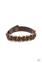 Load image into Gallery viewer, Paparazzi Bracelet ~ Gone Rogue - Brass
