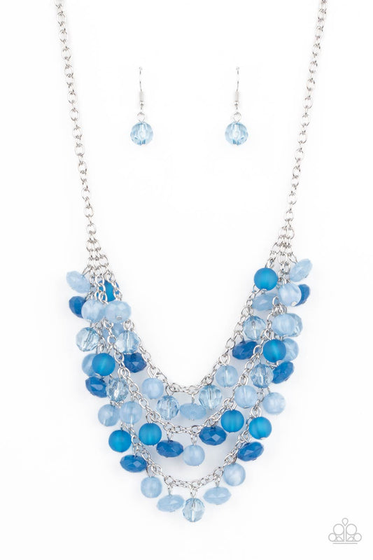 Paparazzi Fairytale Timelessness - Blue Necklace. Subscribe & Save. #P2ST-BLXX-135XX