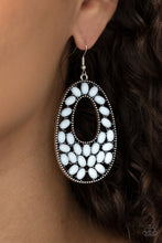 Load image into Gallery viewer, Paparazzi Earring ~ Beaded Shores - White

