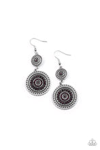 Load image into Gallery viewer, Paparazzi Earring ~ Bohemian Bedazzle - Purple
