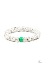 Load image into Gallery viewer, Paparazzi Bracelet ~ ZEN Second Rule - Green Faux Stone Bead Bracelet
