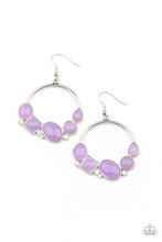 Load image into Gallery viewer, Paparazzi Earring ~ Beautifully Bubblicious - Purple
