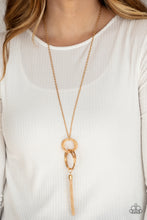 Load image into Gallery viewer, Orbiting Splendor - Gold Necklace Paparazzi Accessories
