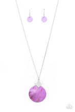 Load image into Gallery viewer, Paparazzi Necklace ~ Tidal Tease - Purple

