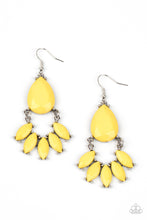 Load image into Gallery viewer, Paparazzi Earring ~ POWERHOUSE Call - Yellow
