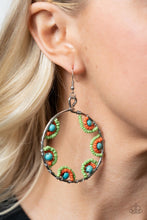 Load image into Gallery viewer, Paparazzi Off The Rim Multi Seed Beads Earrings. Get Free shipping. P5SE-MTXX-127XX
