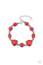 Load image into Gallery viewer, Paparazzi Eco-Friendly Fashionista - Red Bracelet #P9SE-RDXX-231BH
