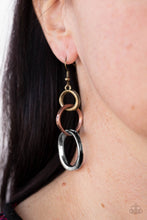 Load image into Gallery viewer, Paparazzi Earring ~ Harmoniously Handcrafted - Multi
