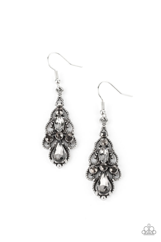 Paparazzi Earring ~ Urban Radiance - Silver