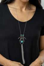 Load image into Gallery viewer, Paparazzi Necklace ~ Eco Echoes - Blue
