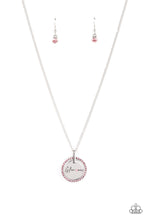 Load image into Gallery viewer, Glam-ma Glamorous Pink Necklace Paparazzi $5 Jewelry. Subscribe &amp; Save. #P2WD-PKXX-152XX
