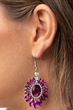 Load image into Gallery viewer, Big Time Twinkle Pink Earrings Paparazzi Accessories. Subscribe and Save.
