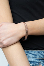 Load image into Gallery viewer, Sweetly Named - Copper Cuff Bracelet Paparazzi Accessories stamped Mom. Subscribe &amp; Save. 
