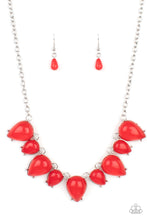 Load image into Gallery viewer, Pampered Poolside - Red Necklace Paparazzi Accessories #P2ST-RDXX-082XX
