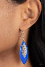 Load image into Gallery viewer, Paparazzi Earring ~ Venetian Vanity - Blue
