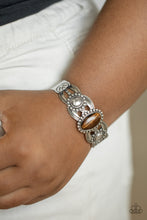 Load image into Gallery viewer, Paparazzi Bracelet ~ Solar Solstice - Brown Cuff Bracelet

