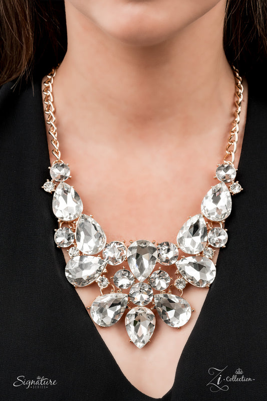 Paparazzi Zi Necklace ~ The Bea - 2021 Zi Signature Collection #Z2105