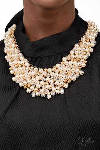 Sentimental Gold 2021 Zi Necklace Paparazzi Accessories. Subscribe & Save. #Z2116.