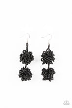 Load image into Gallery viewer, Paparazzi Celestial Collision - Black Earring Seed Beads Earring. #P5ST-BKXX-060XX.
