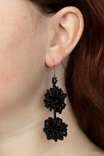 Load image into Gallery viewer, Celestial Collision - Black Earring Paparazzi Accessories. #P5ST-BKXX-060XX.
