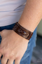 Load image into Gallery viewer, Paparazzi Practical Pioneer - Brown Bracelet Paparazzi Accessories
