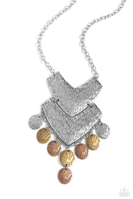 Paparazzi Keys to the ANIMAL Kingdom Necklace For Women. Fashion Jewelry. Free Shipping.