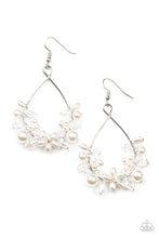 Load image into Gallery viewer, Paparazzi Marina Banquet White Earrings #P5RE-WTXX-512XX. Subscribe &amp; Save
