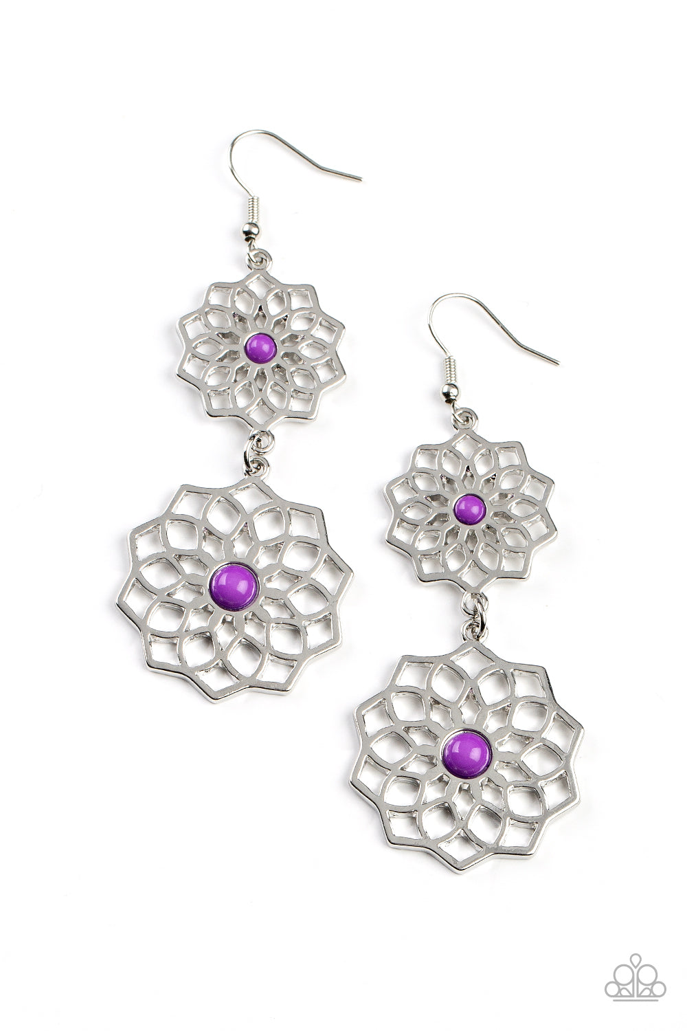 Paparazzi Posh Posy Purple Earring. $8 Jewelry. #P5WH-PRXX-244XX. Subscribe & Save. Floral earring