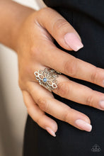Load image into Gallery viewer, Paparazzi Ring ~ Perennial Daydream - Blue
