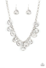 Load image into Gallery viewer, Paparazzi Necklace ~ Spot On Sparkle - White
