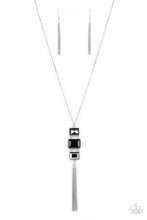 Load image into Gallery viewer, Uptown Totem Black Long Necklace Paparazzi ​Accessories. Get Free Shipping. #P2RE-BKXX-431XX
