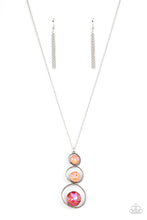 Load image into Gallery viewer, Celestial Courtier Orange Necklace Long Paparazzi Accessories. Get Free Shipping. #P2RE-OGXX-133XX
