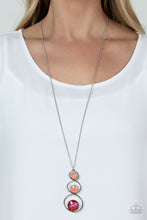 Load image into Gallery viewer, ​Paparazzi Celestial Courtier Orange Necklace. Subscribe &amp; Save. #P2RE-OGXX-133XX
