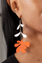 Load image into Gallery viewer, Paparazzi Palm Beach Bonanza Orange Earrings. Subscribe &amp; Save. #P5WH-OGXX-170XX
