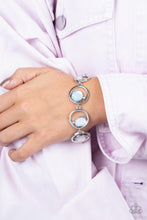 Load image into Gallery viewer, Paparazzi Date Night Drama White Bracelet. Subscribe &amp; Save. #P9RE-WTXX-434DT
