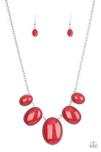 Load image into Gallery viewer, Paparazzi Vivacious Vanity Red $5 Necklace. Subscribe &amp; Save. #P2WH-RDXX-293XX. Short Red Jewelry
