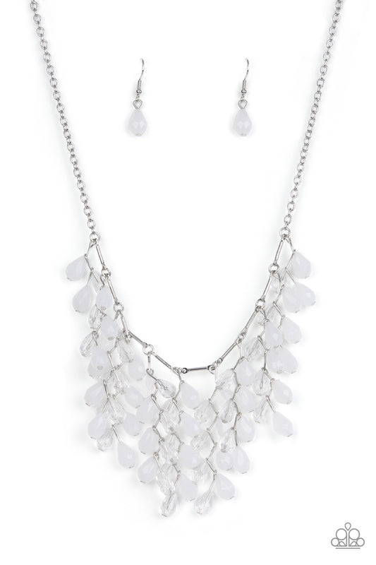 Garden Fairytale White Necklace Paparazzi Accessories #P2ST-WTXX-102XX. Subscribe & Save.