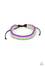 Load image into Gallery viewer, Campfire Craft - Multi Rainbow Bracelet Paparazzi Accessories. Get Free Shipping. #P9UR-MTXX-227XX
