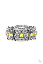Load image into Gallery viewer, Paparazzi Going, Going, GONDOLA Yellow Bracelet. #P9WH-YWXX-146XX. Get Free Shipping
