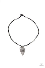 Load image into Gallery viewer, Paparazzi Get Your ARROWHEAD in the Game - Black Urban Necklace
