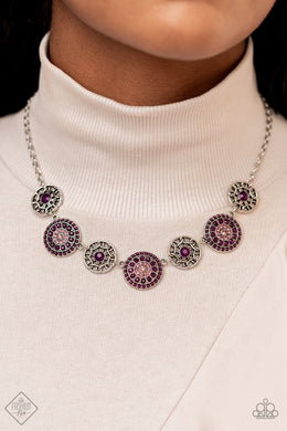 Farmers Market Fashionista - Purple Necklace Paparazzi Accessories