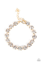Load image into Gallery viewer, Paparazzi A-Lister Afterglow - Gold Bracelet glamarous pop of glitz
