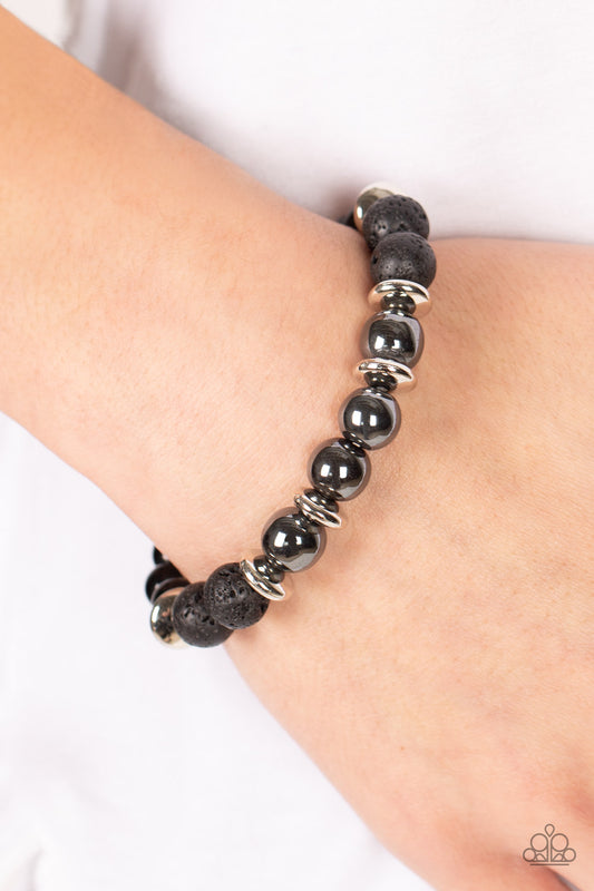 Mega Metamorphic Black Bracelet Paparazzi Accessories $5 Jewelry. #P9SE-URBK-531XX