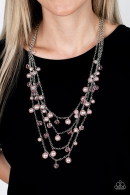 Paparazzi Vintage Virtuoso Pink Necklace MultiLayer $5 Jewelry. Subscribe & Save. #P2RE-PKXX-316XX