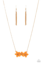 Load image into Gallery viewer, Paparazzi Petunia Picnic - Orange Necklace #P2WH-OGXX-259XX. Free Shipping

